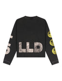FRANKIE LLD SMILE LS | Washed Black